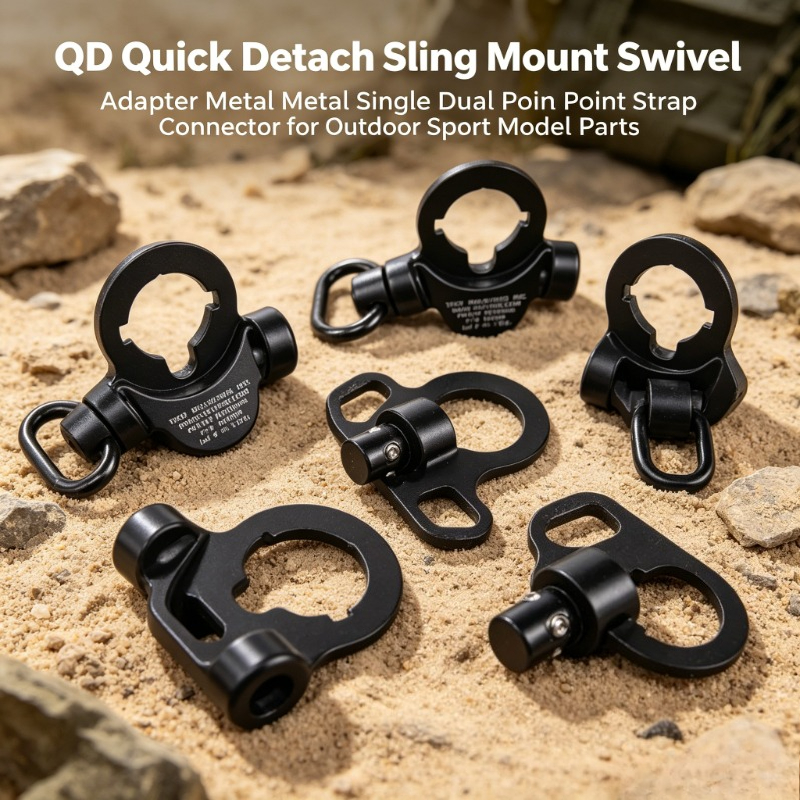 Detachable Cosplay Prop - QD Quick Detach Sling Mount Swivel