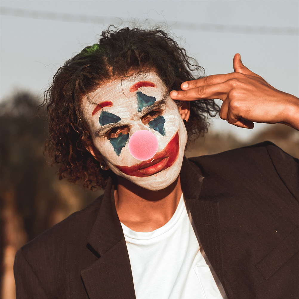 Cosplay Prop Foam - 30Pcs Soft Foam Clown Nose Red