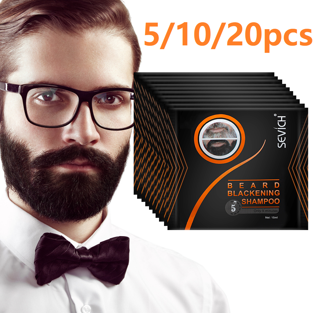 Hair Spray Color - Instant Hair Dye Black Beard Shampoo