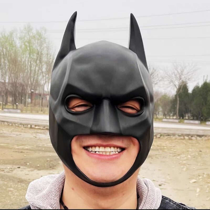 Cosplay Bat Prop - Halloween Bat Mask Latex Headgear Superhero