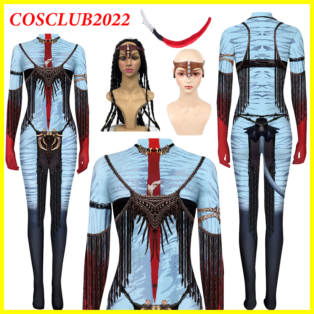 Cosplay Fire Prop - Varang Cosplay Costume Jumpsuit Headband Avatar