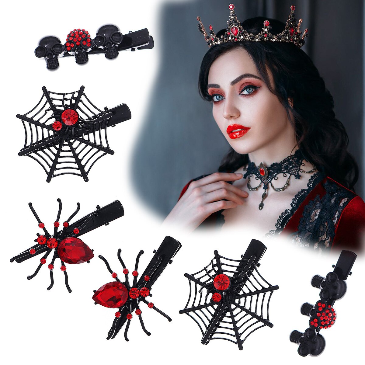 Cosplay Bat Prop - Gothic Punk Black Spider Animal Bat