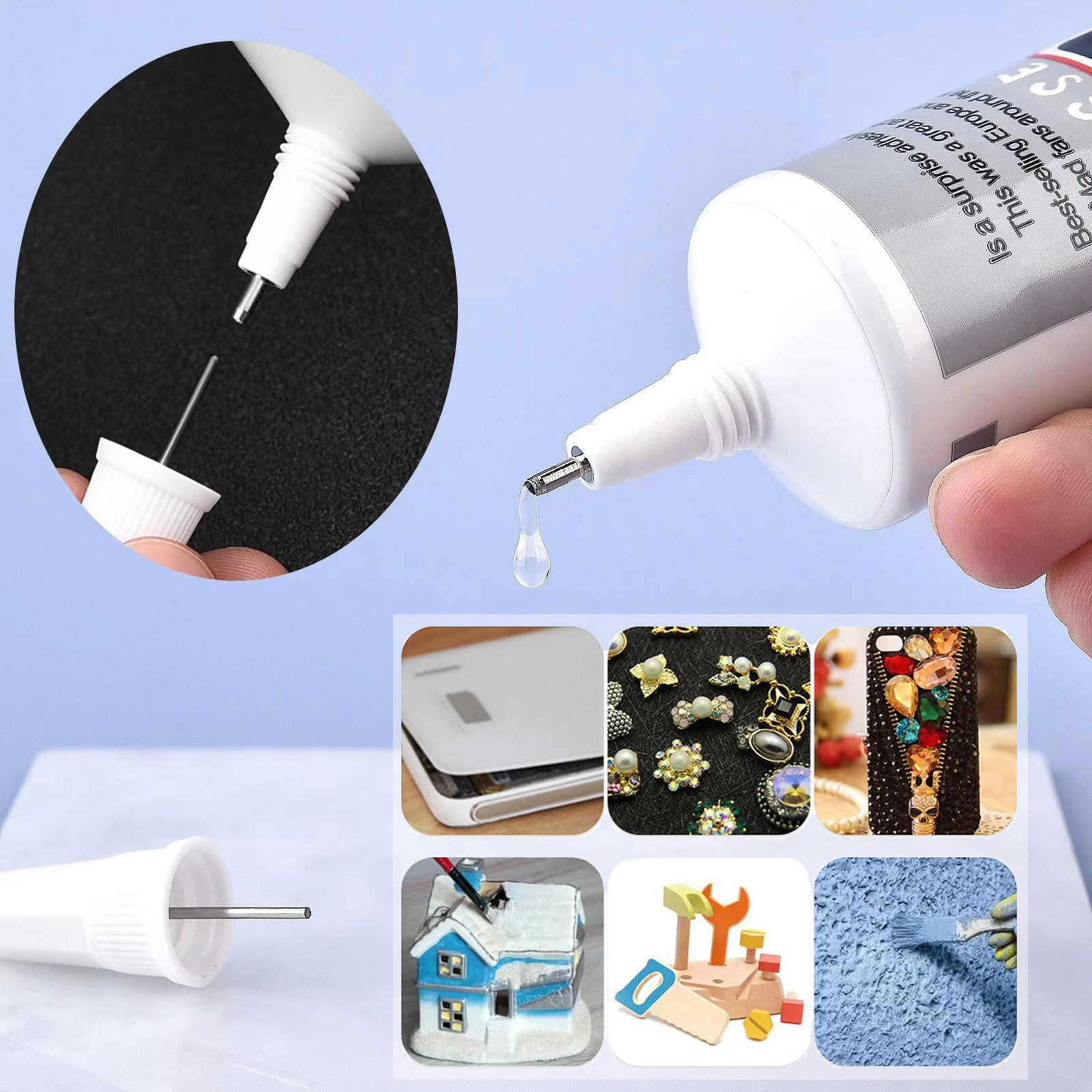 15-110ml B7000 Glue Clear Cont - Contact Cement Glue ulasan dan harga