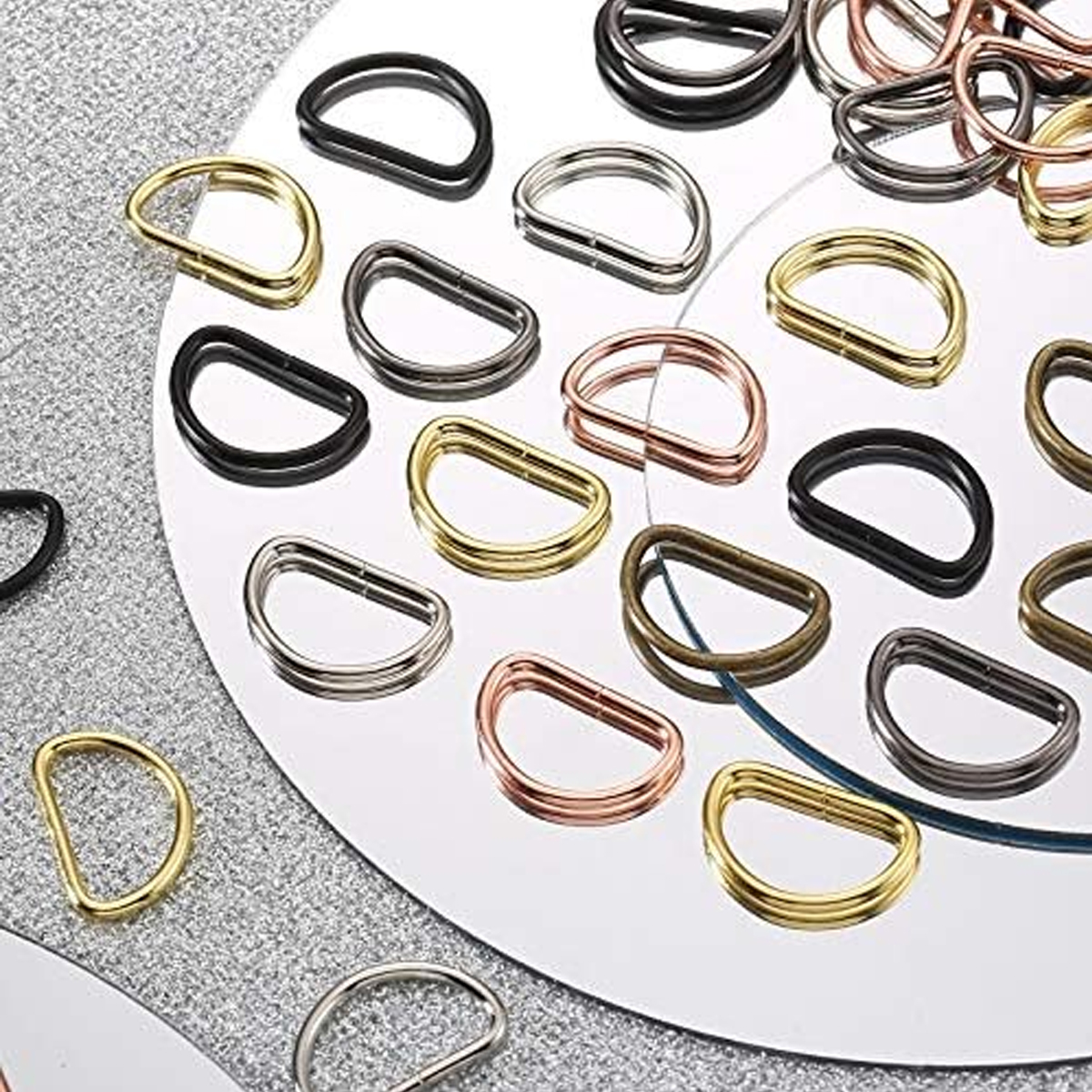 30/60/100Pcs D-ring buckle sta - D Ring Strap ulasan dan harga
