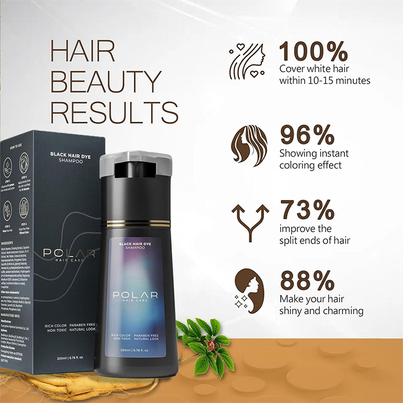 200ml Hair Dye Shampoo Quick C - Hair Spray Color ulasan dan harga