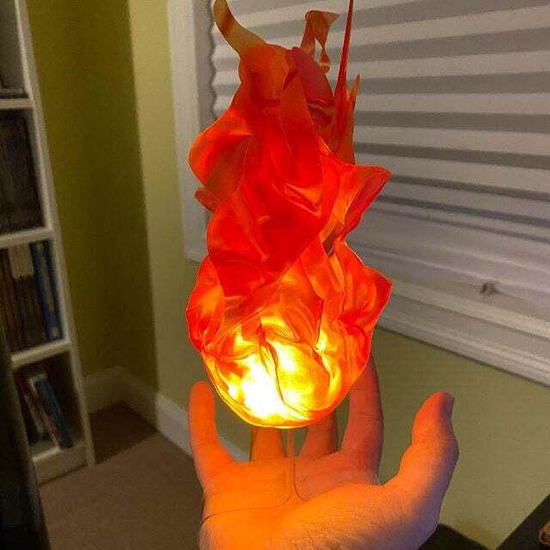 Floating Fireball LED Glowing  - Cosplay Floating Prop ulasan dan harga