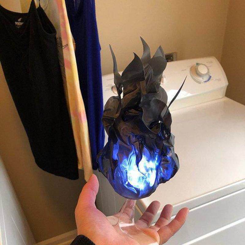 Floating Fireball LED Glowing  - Cosplay Floating Prop ulasan dan harga