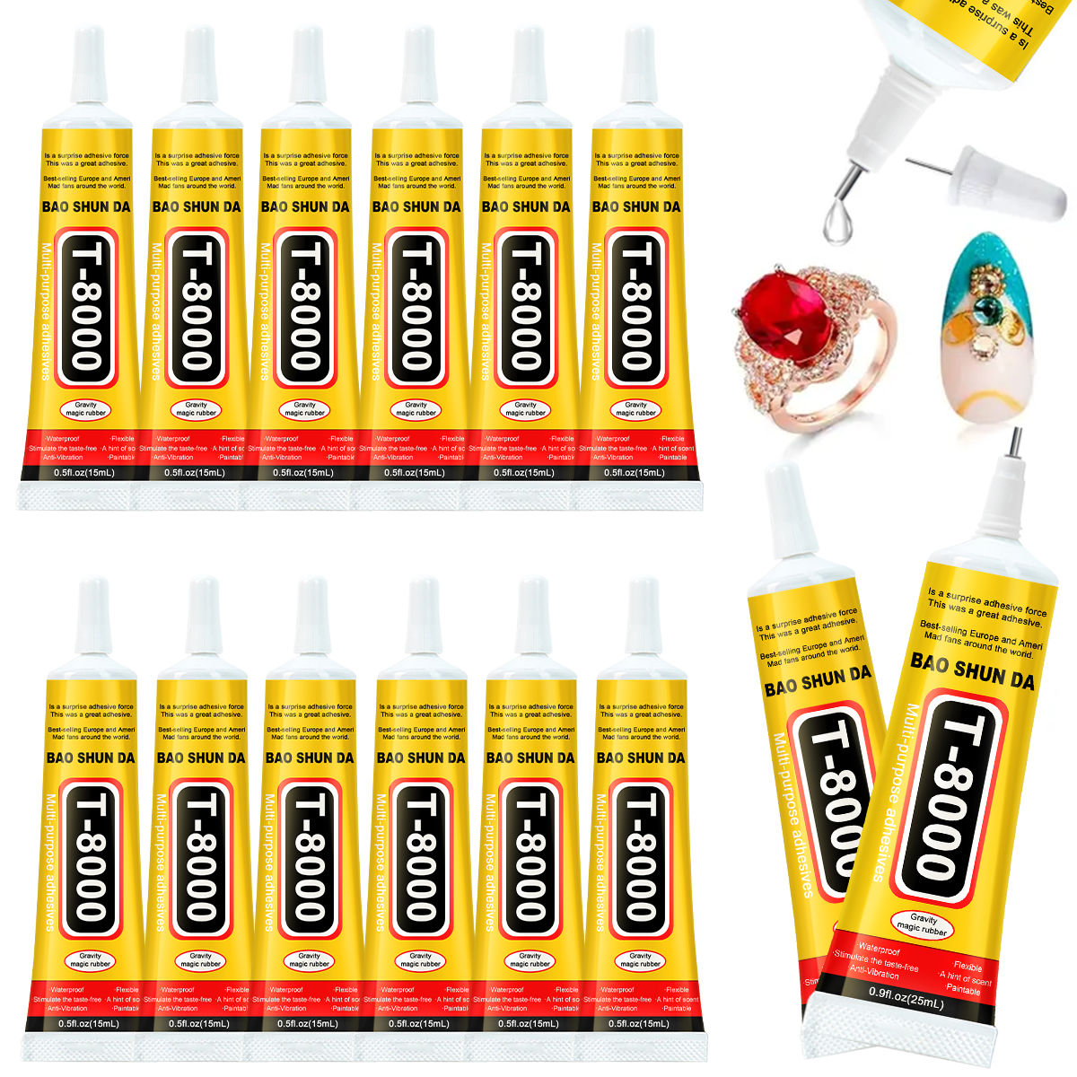 T8000 Transparent Glue Phone R - Contact Cement Glue ulasan dan harga