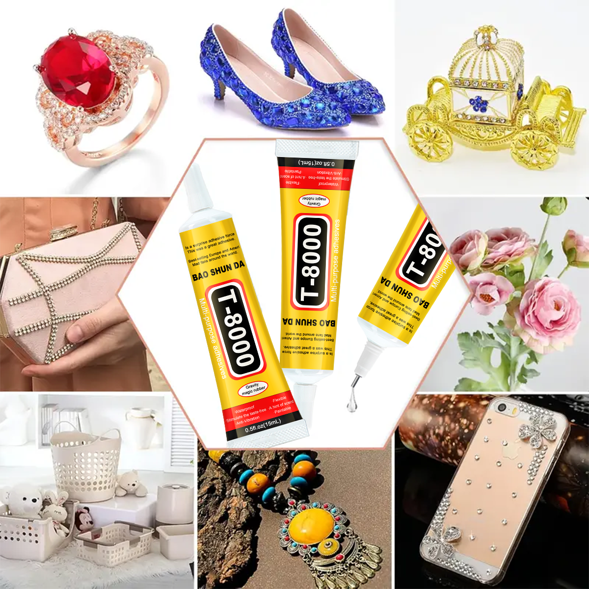 T8000 Transparent Glue Phone R - Contact Cement Glue ulasan dan harga