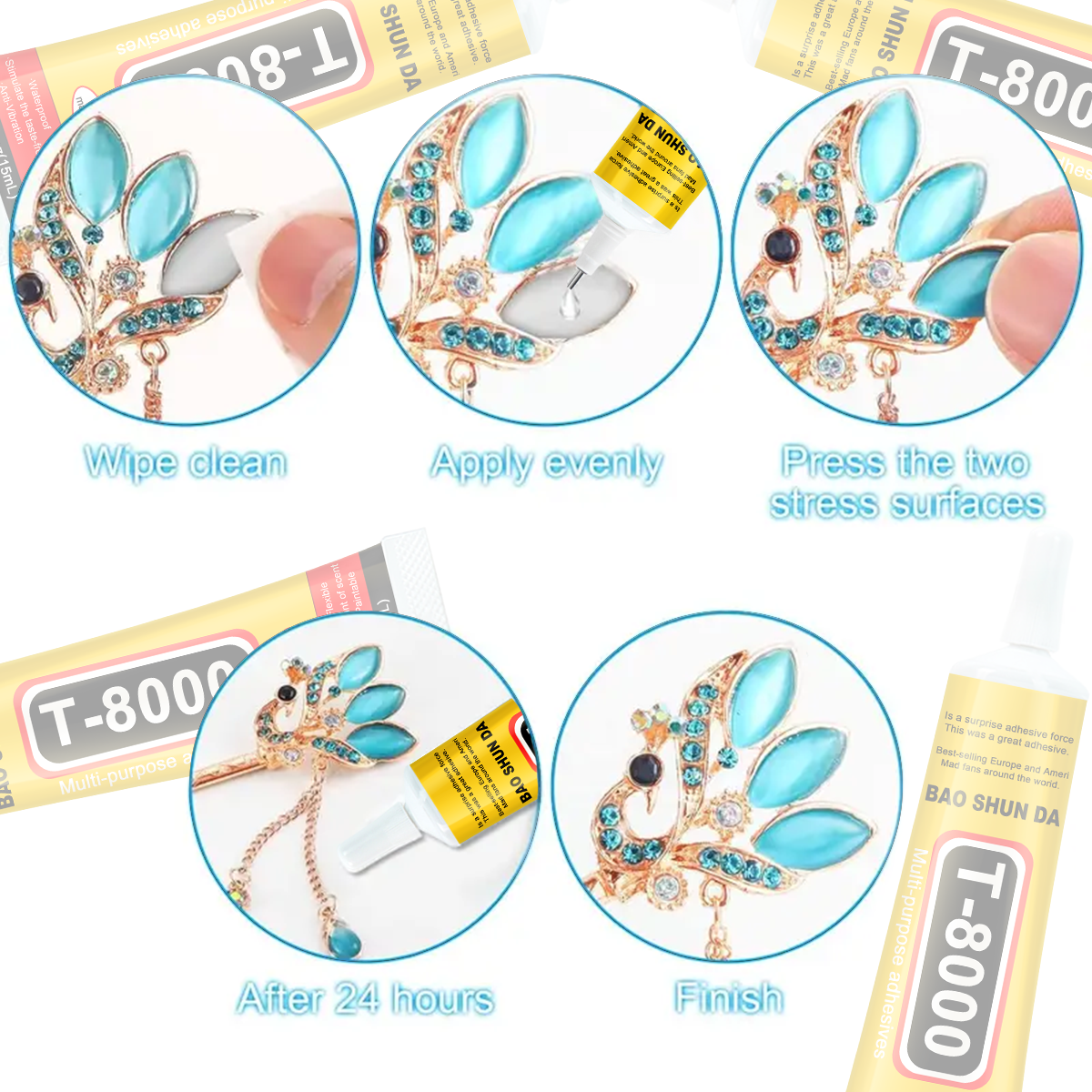 T8000 Transparent Glue Phone R - Contact Cement Glue ulasan dan harga