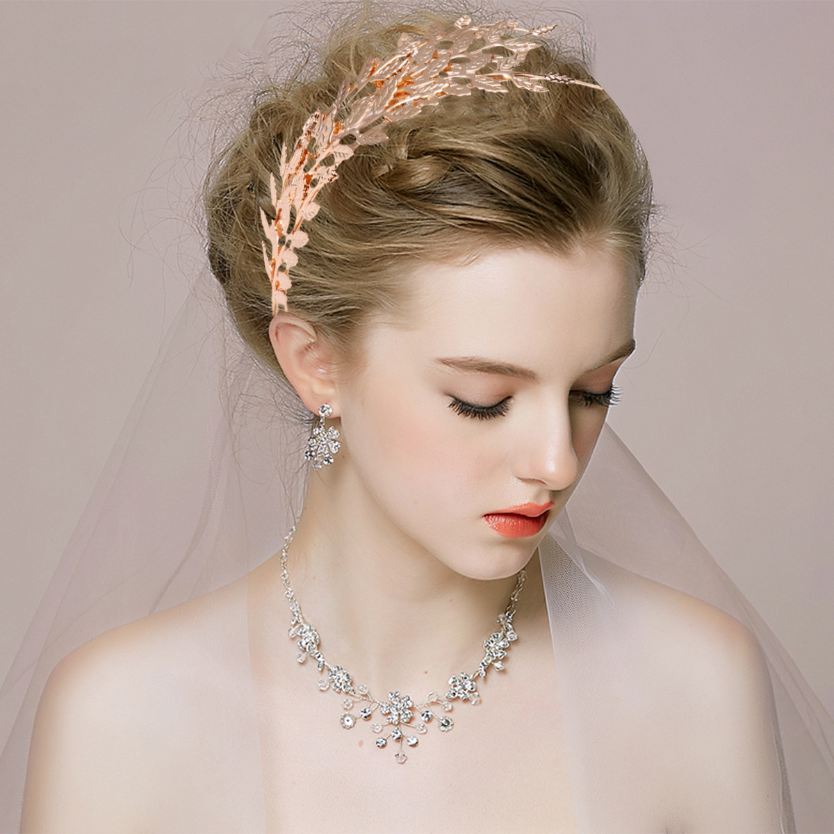 1Pcs Baroque Hair Hoop Alloy L - Cosplay Prop Designer ulasan dan harga