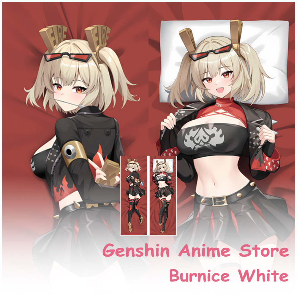 Dakimakura Burnice White Carto - Burnice Cosplay Prop ulasan dan harga