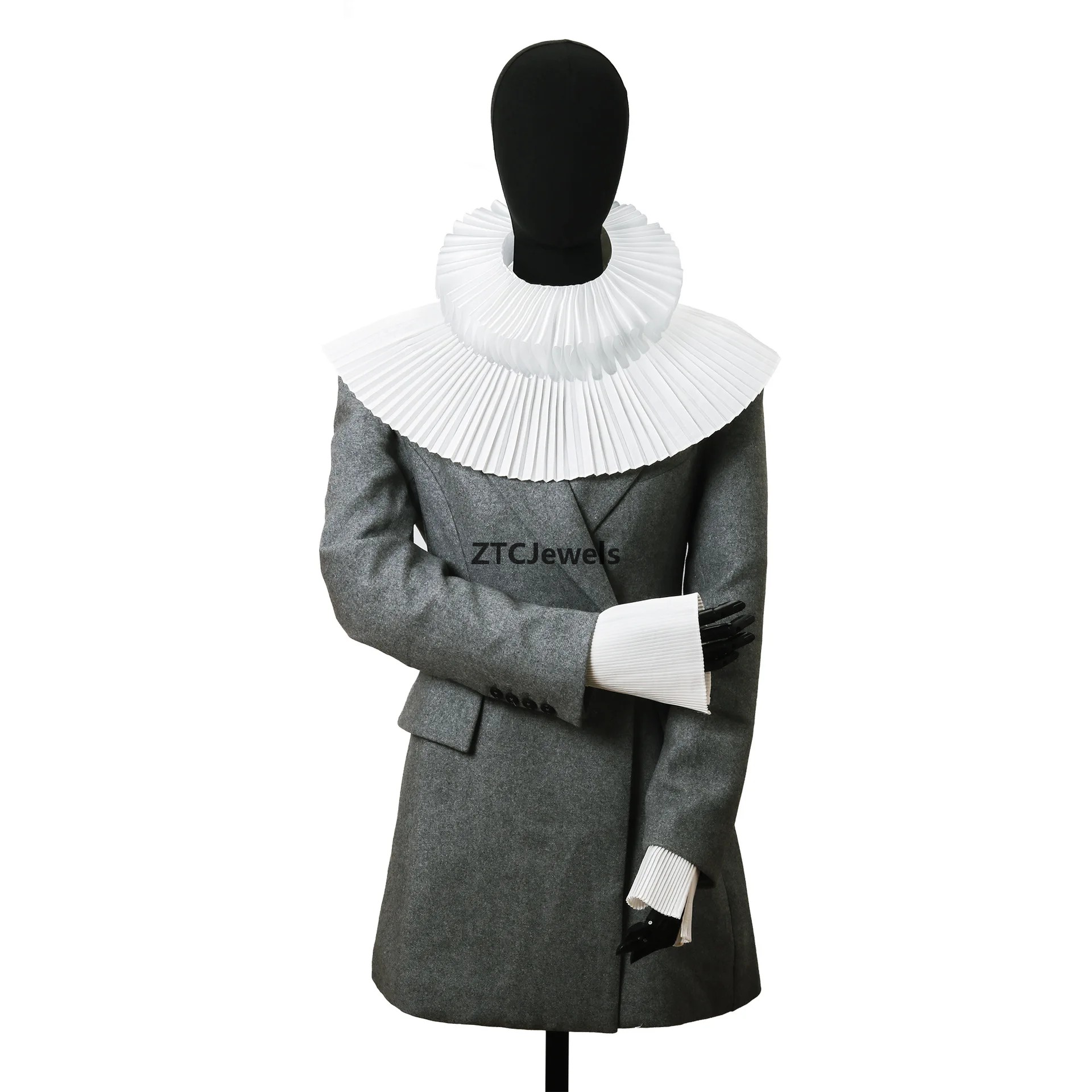 Cosplay Pearl Fan Shaped Detac - Detachable Cosplay Prop ulasan dan harga