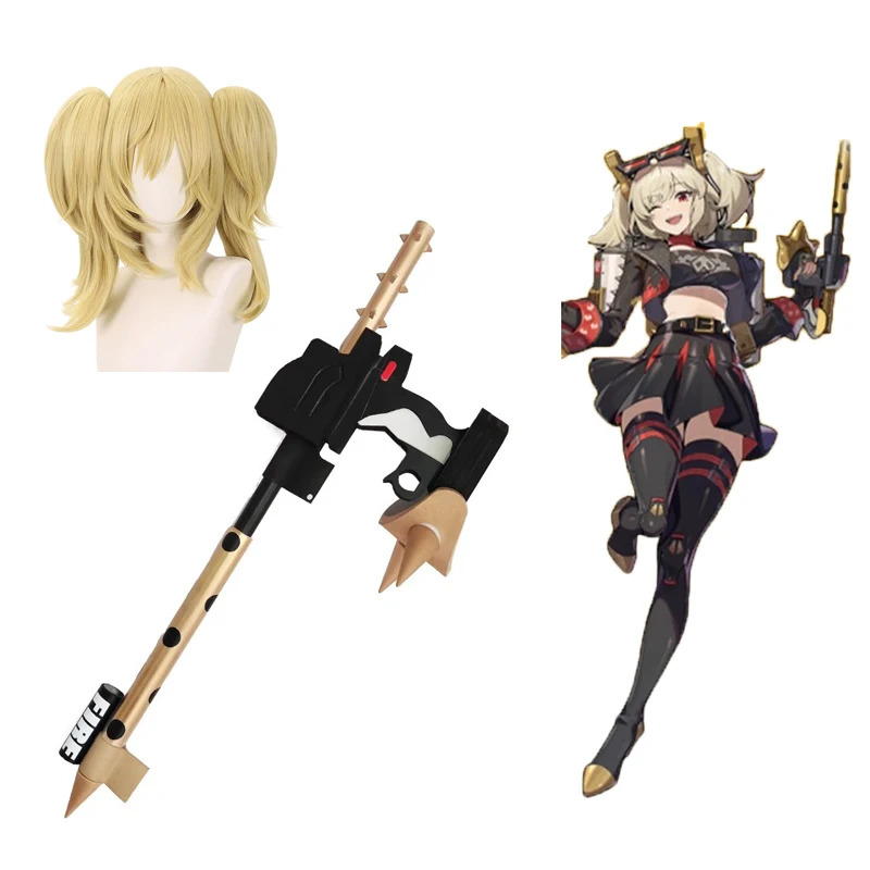Burnice Whita Zenless Zone Zer - Burnice Cosplay Prop ulasan dan harga