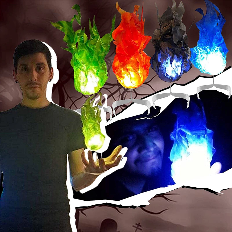 New Halloween Floating Firebal - Cosplay Floating Prop ulasan dan harga