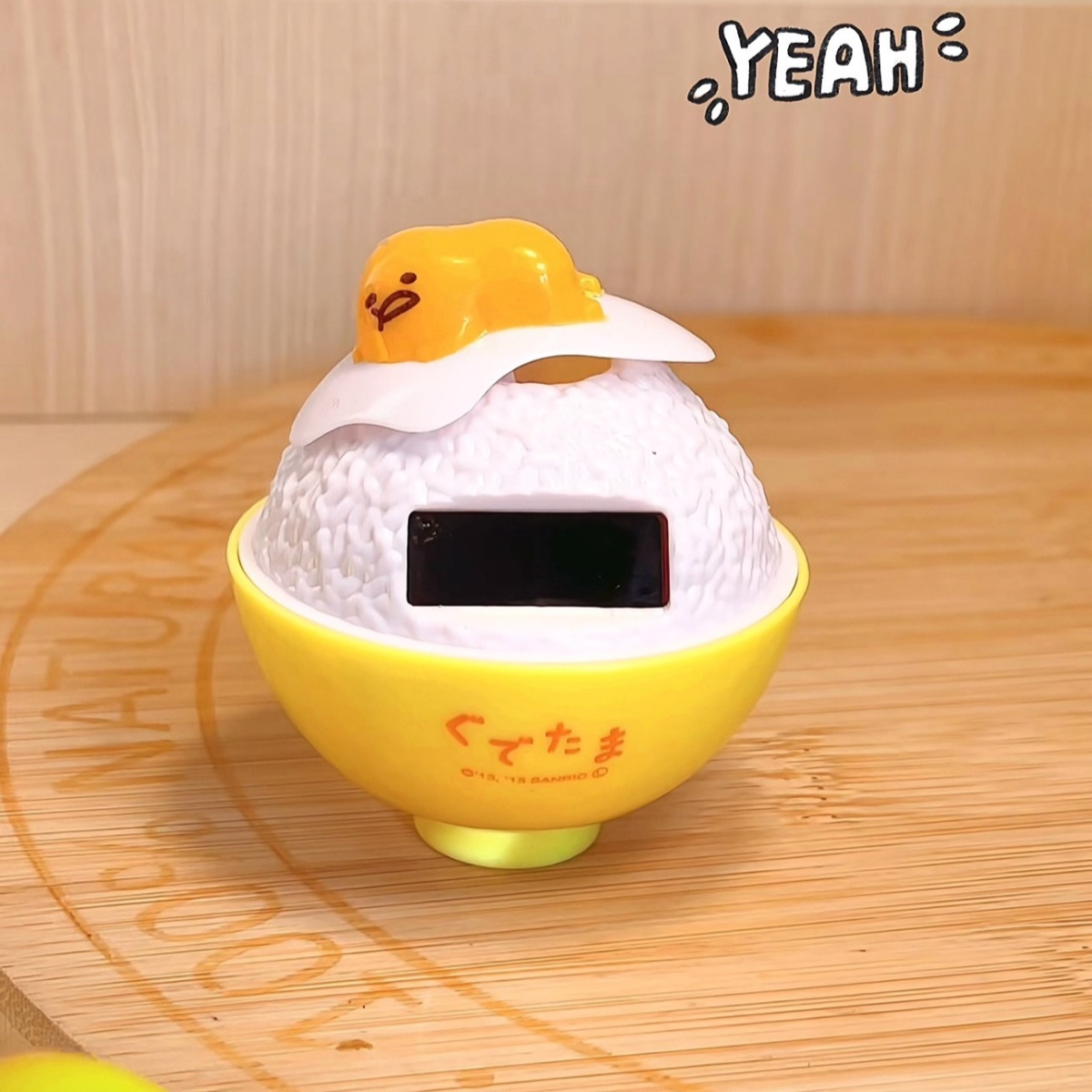 Sanrio Gudetama Slide Eggs Ric - Cosplay Fire Prop ulasan dan harga