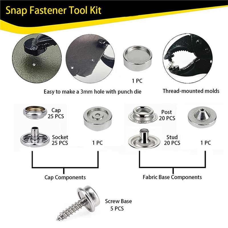 【Big Deal】Heavy Duty Snap Fast - Snap Plier Setter ulasan dan harga