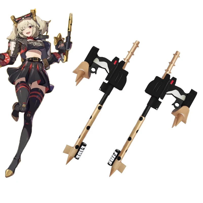 New Game Burnice Whita Zenless - Burnice Cosplay Prop ulasan dan harga