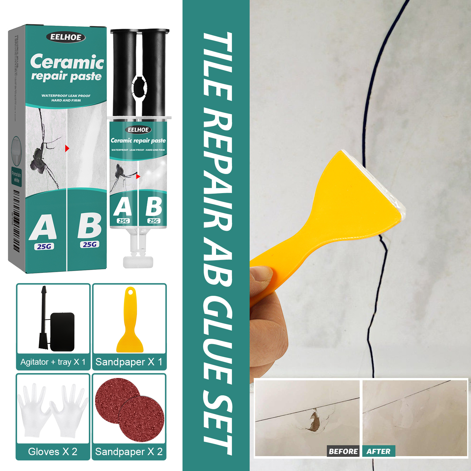 Professional Tile Marble Repai - Contact Cement Glue ulasan dan harga