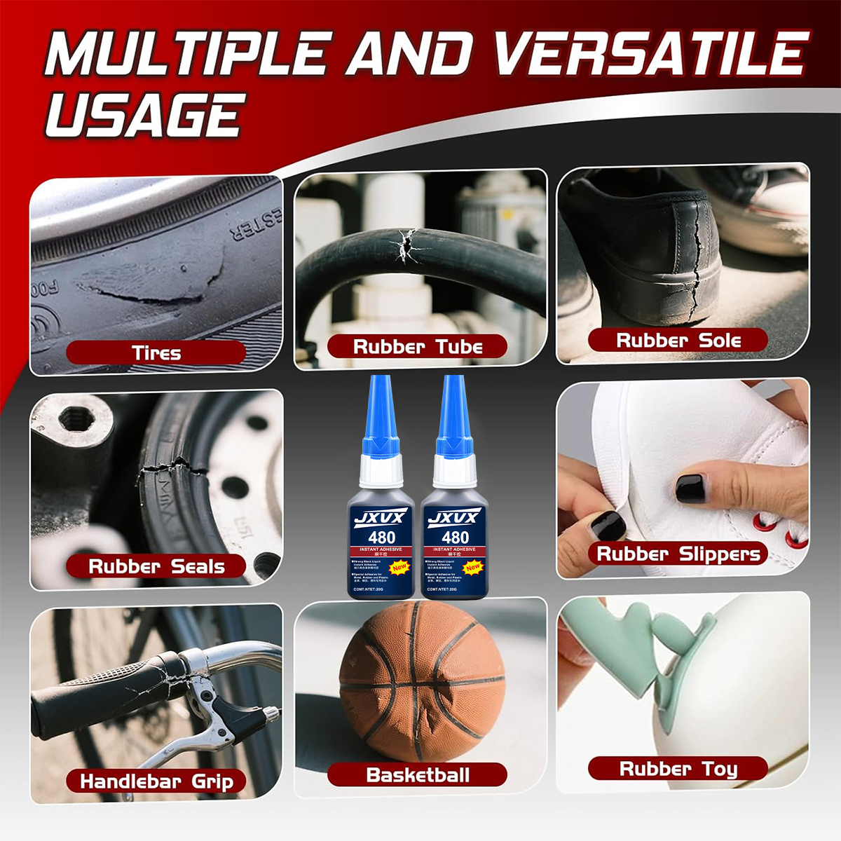Black Super Glue 480, Fast-Dry - Contact Cement Glue ulasan dan harga
