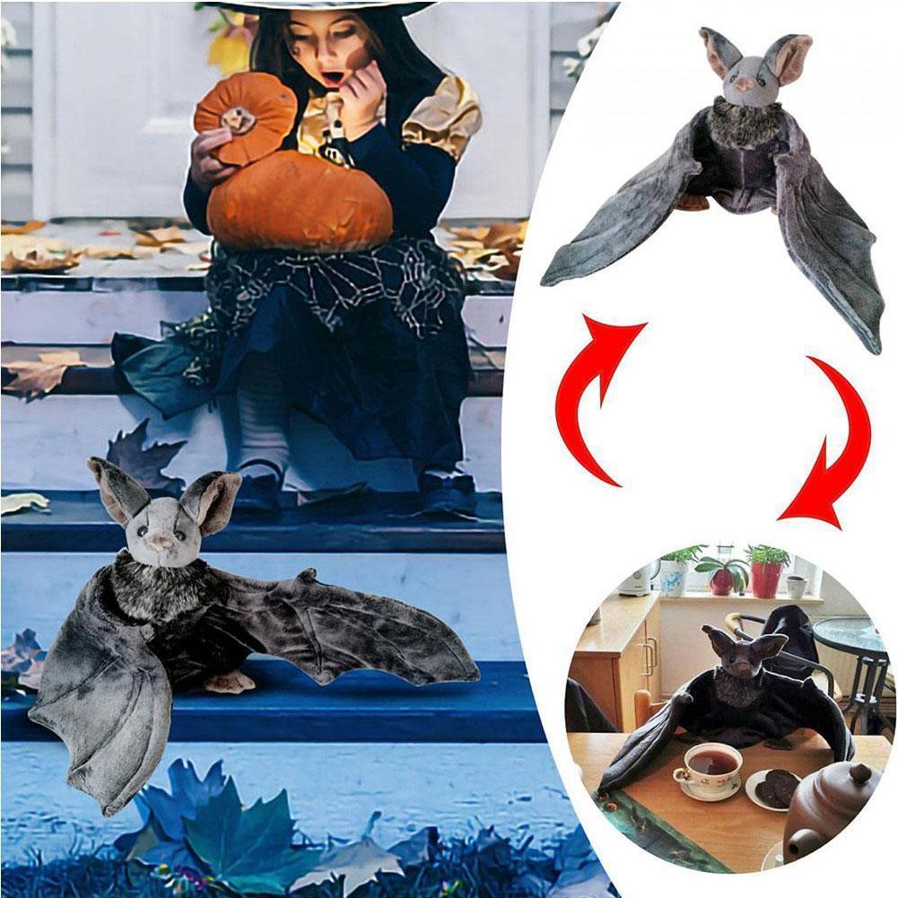 Vivid Stuffed Bat Doll Plush T - Cosplay Bat Prop ulasan dan harga