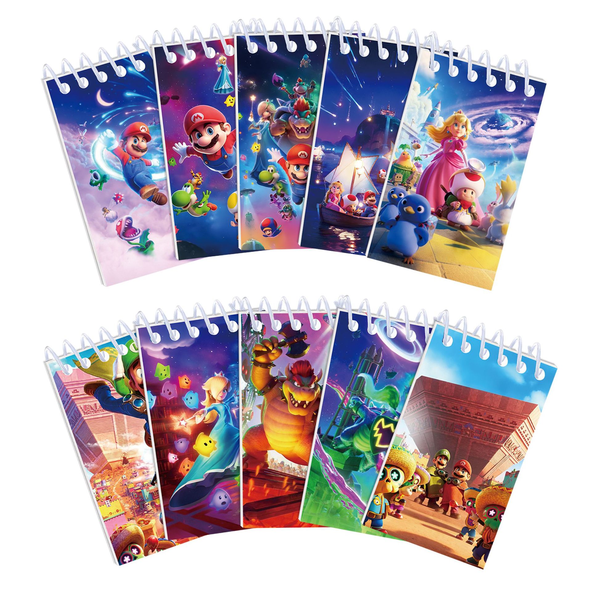 10pcs Super Marios Notebook Th - Cosplay Prop Book ulasan dan harga
