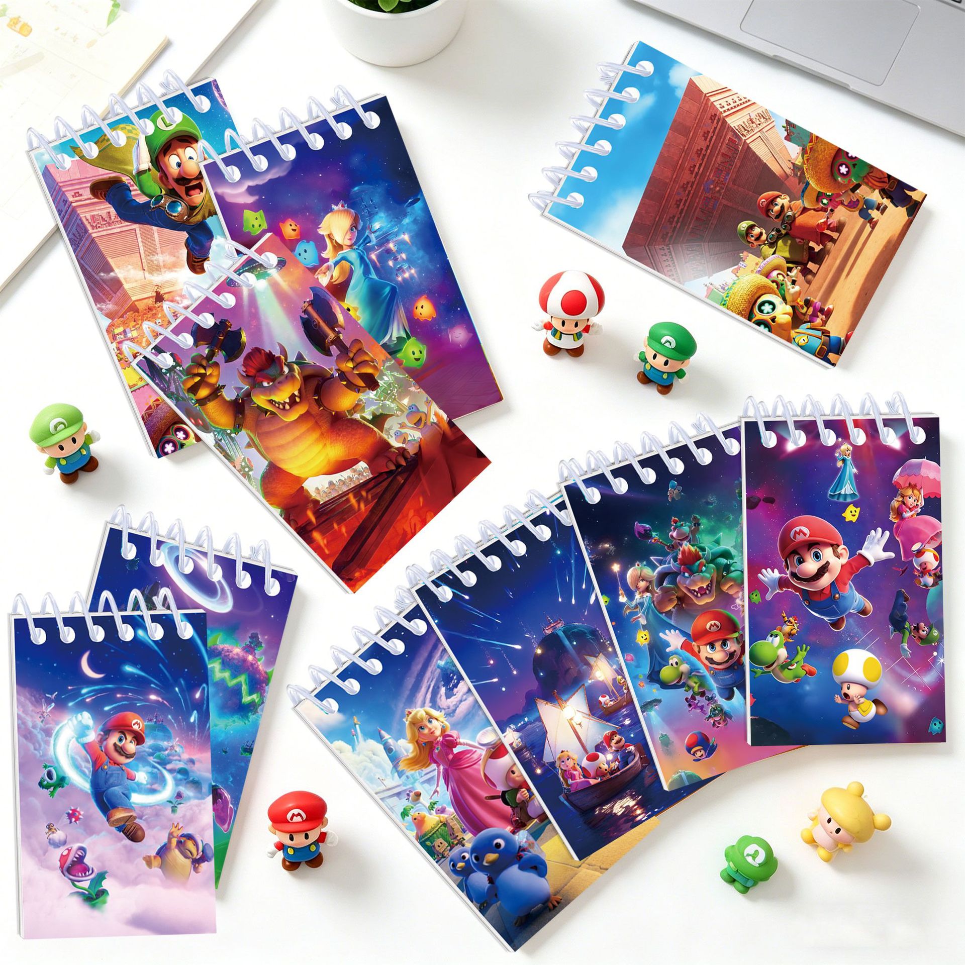 10pcs Super Marios Notebook Th - Cosplay Prop Book ulasan dan harga