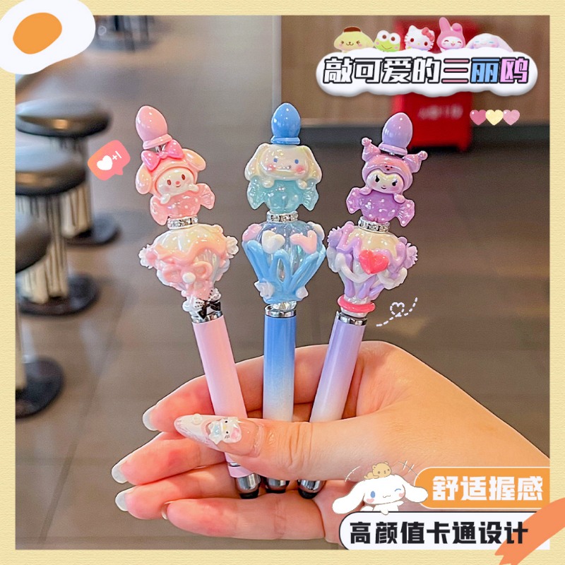 Cartoon Anime Sanrio Bead Pen  - Cosplay Fire Prop ulasan dan harga
