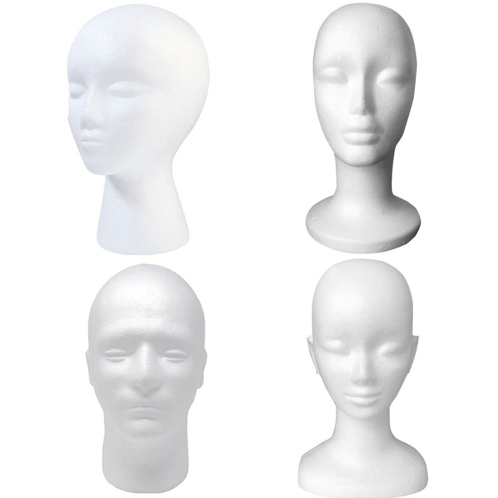 New Dummy Female Head Model St - Cosplay Prop Foam ulasan dan harga