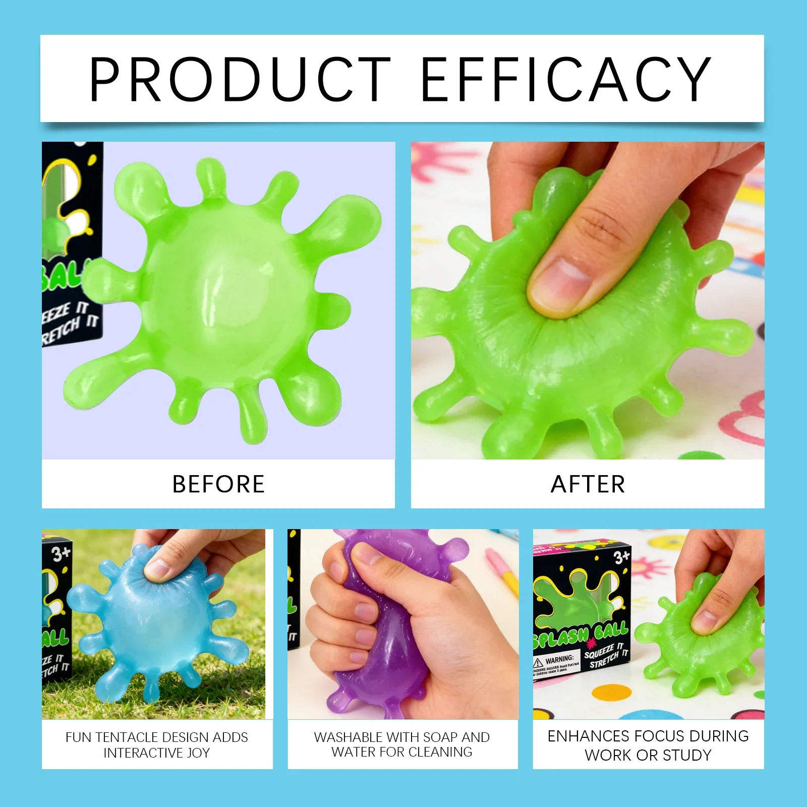 Virus bacteria Squishies Pinch - Cosplay Fireball Prop ulasan dan harga
