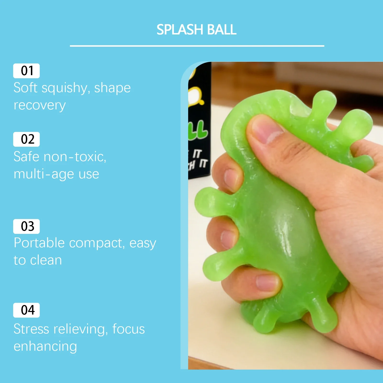 Virus bacteria Squishies Pinch - Cosplay Fireball Prop ulasan dan harga