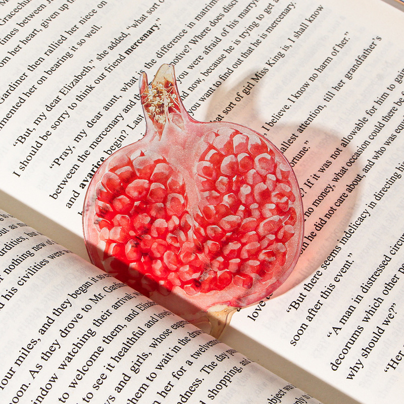 Cuteart Fruit Shaped Bookmark  - Cosplay Prop Book ulasan dan harga