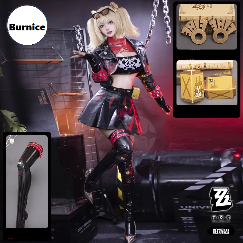 Zenless Zone Zero Cosplay Burn - Burnice Cosplay Prop ulasan dan harga
