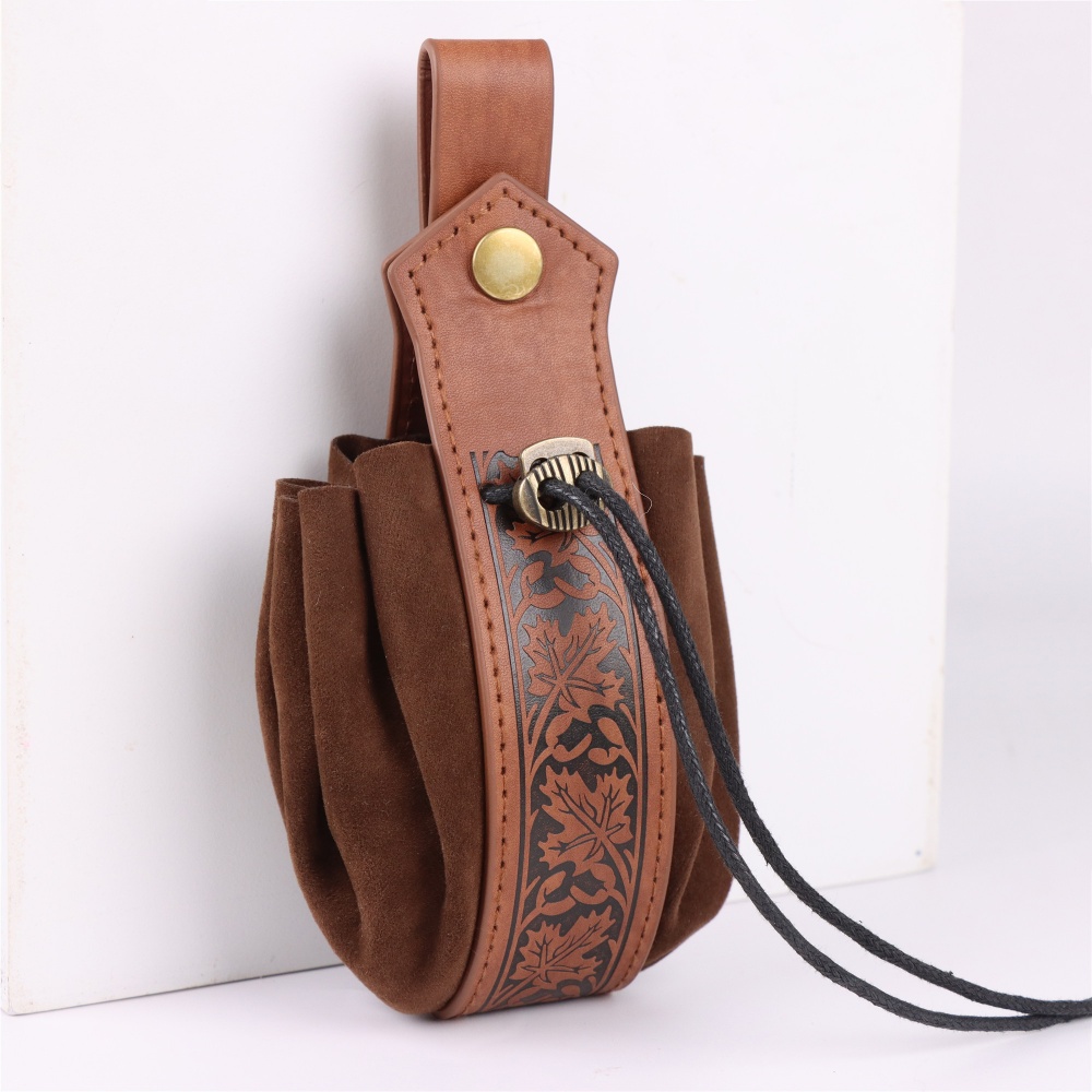 Medieval Brown PU Leather Wais - Cosplay Prop Designer ulasan dan harga