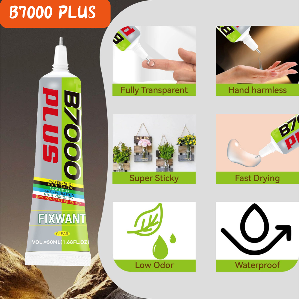 B7000 Upgrade B7000 PLUS Clear - Contact Cement Glue ulasan dan harga