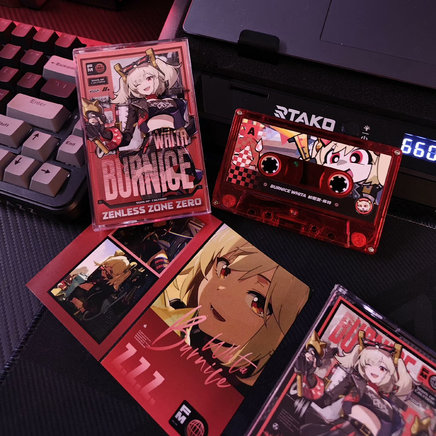 Game Zenless Zone Zero Burnice - Burnice Cosplay Prop ulasan dan harga