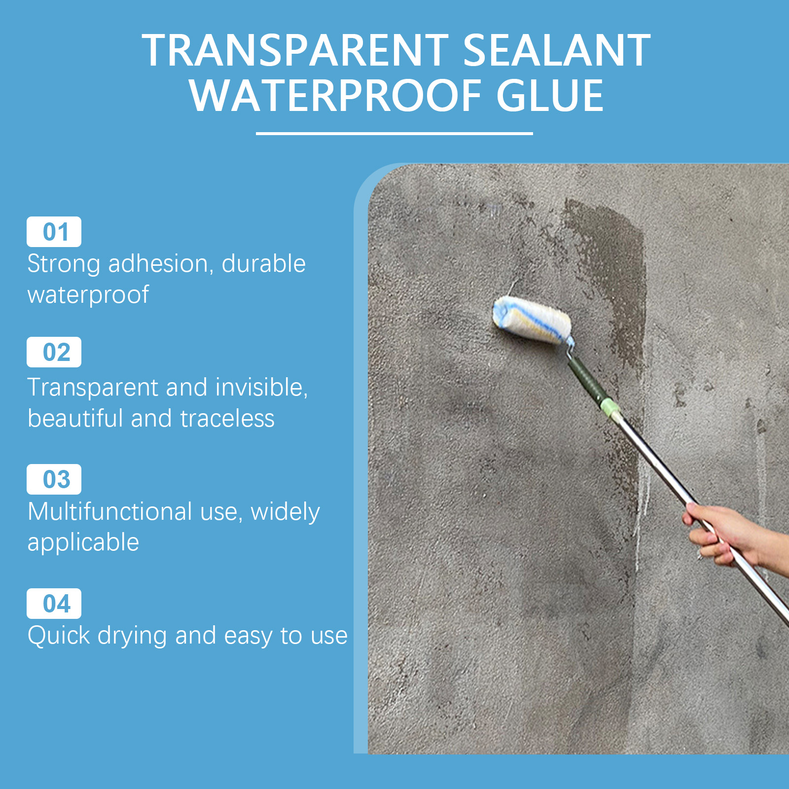 Home Transparent Waterproof Ad - Contact Cement Glue ulasan dan harga