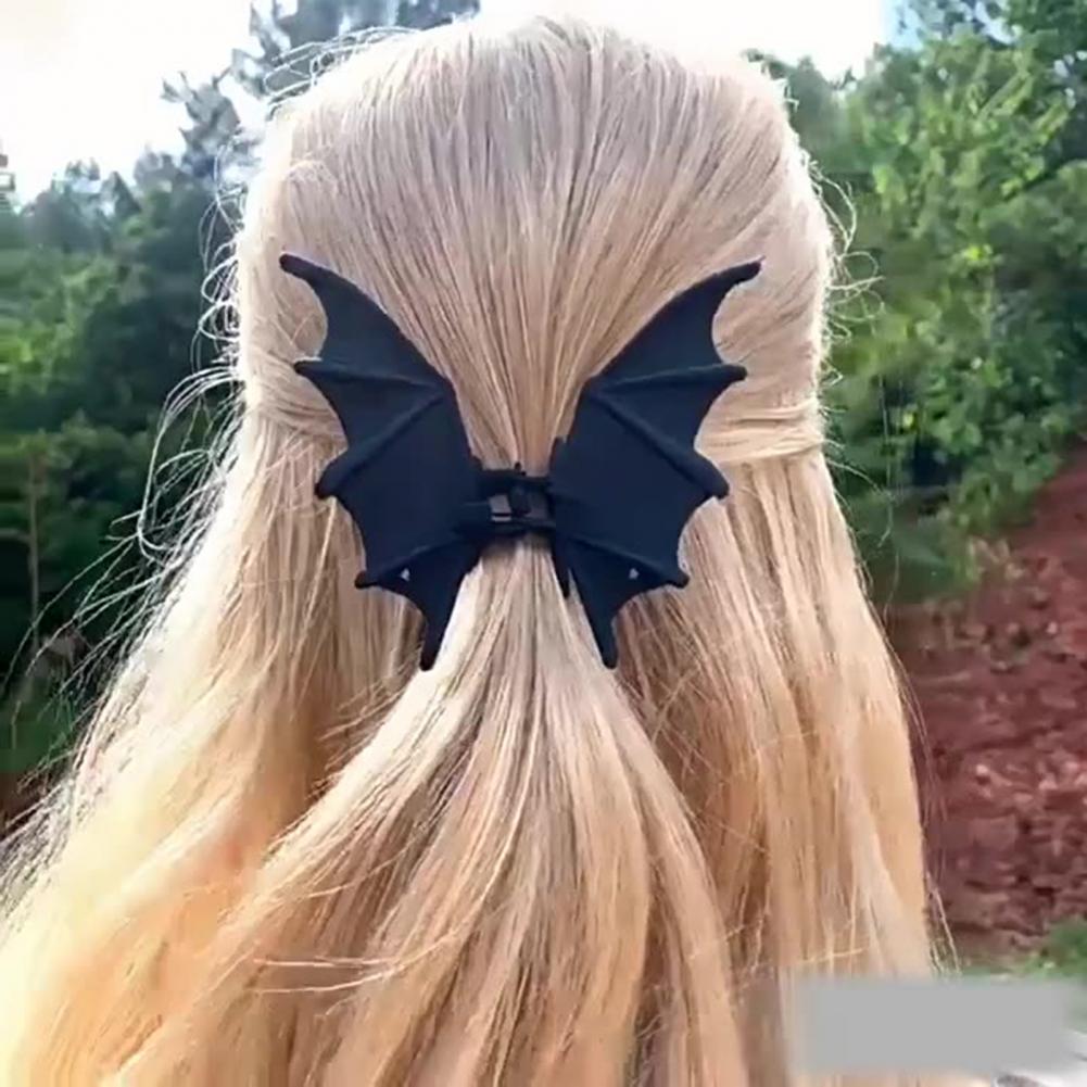 Women Hair Clip Halloween Bat  - Cosplay Bat Prop ulasan dan harga