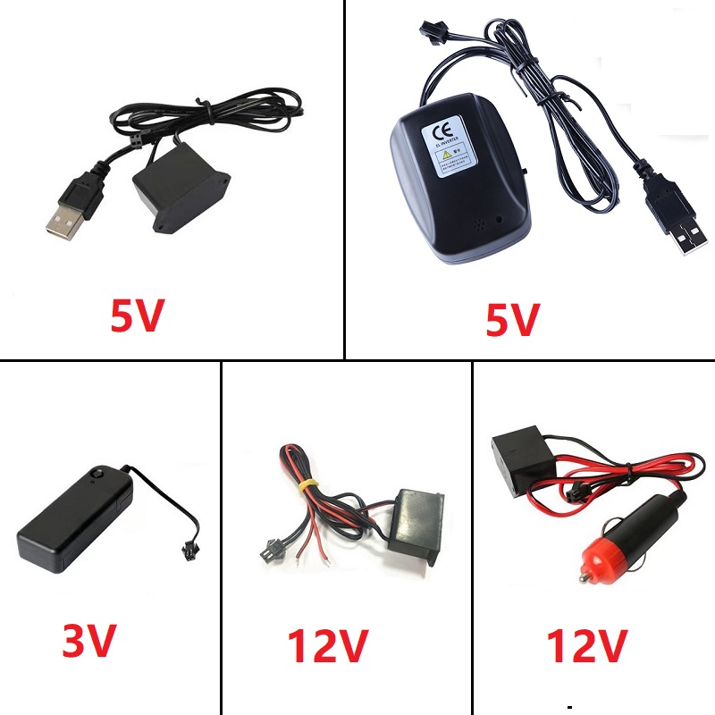 DC 12V EL Line USB Cigarette L - Led El Wire ulasan dan harga