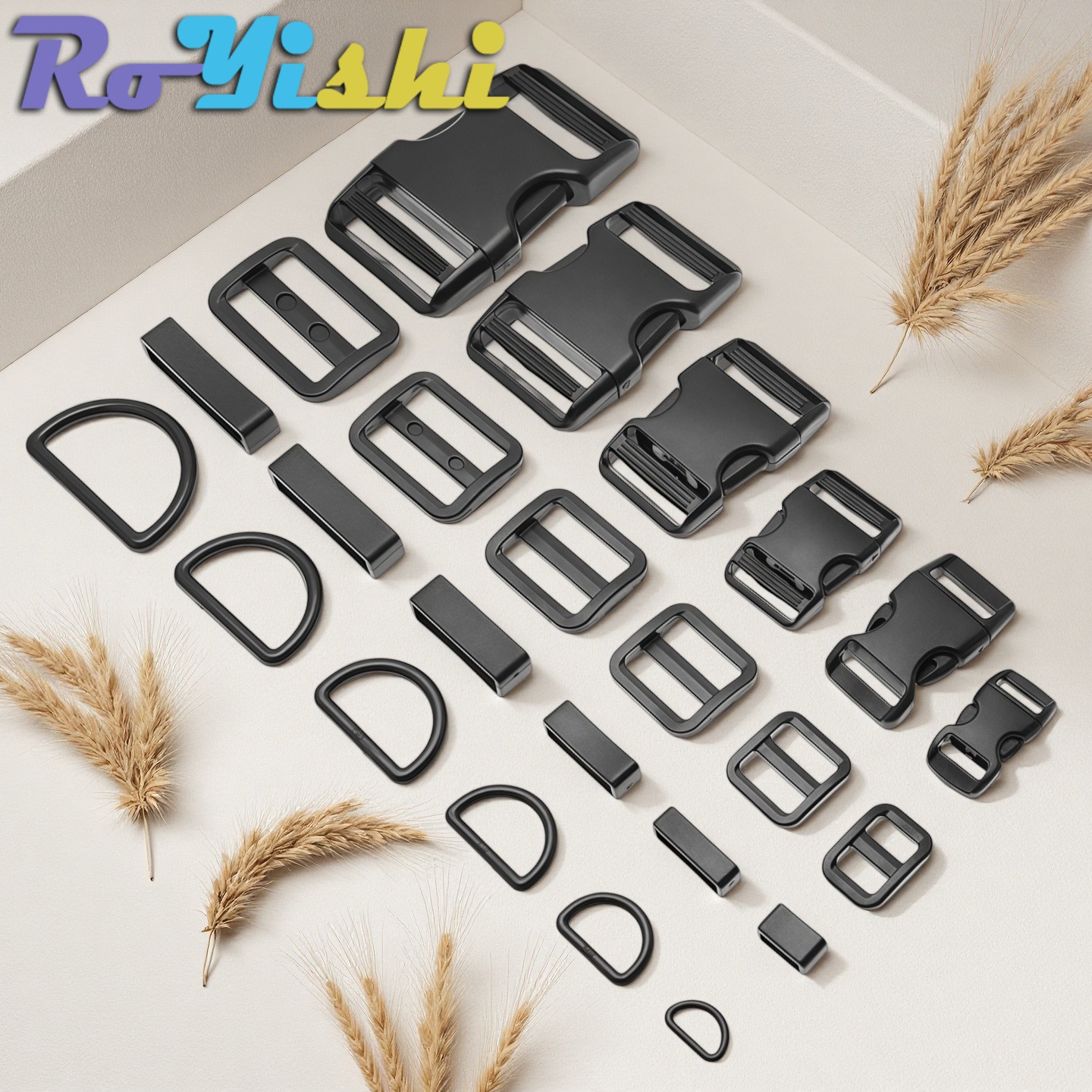 1-10 Set Plastic Side Release  - D Ring Strap ulasan dan harga