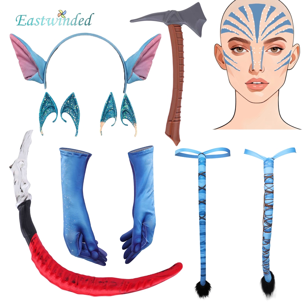 Jake Sully Varang Neytiri Cosp - Cosplay Fire Prop ulasan dan harga