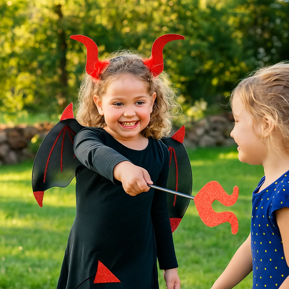 3Pcs/Set Funny Halloween Cospl - Cosplay Bat Prop ulasan dan harga