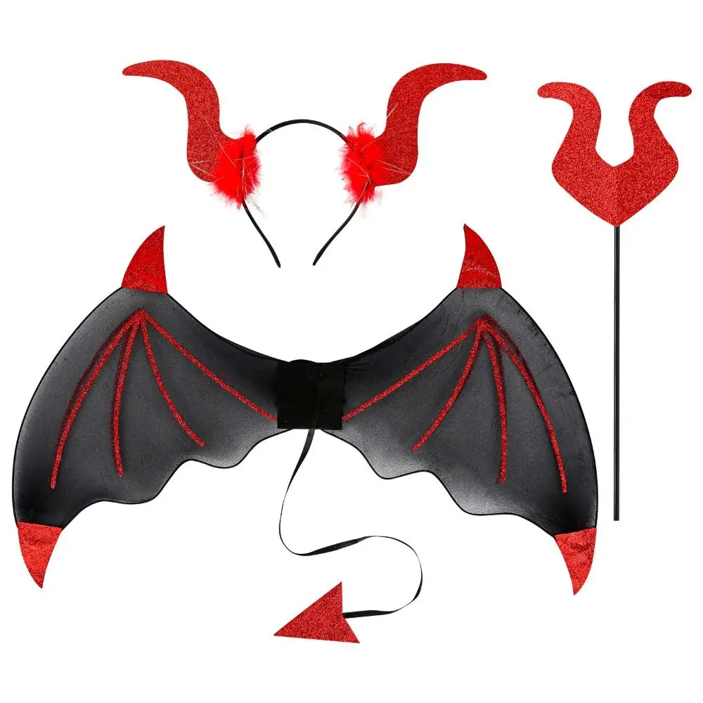 3Pcs/Set Funny Halloween Cospl - Cosplay Bat Prop ulasan dan harga