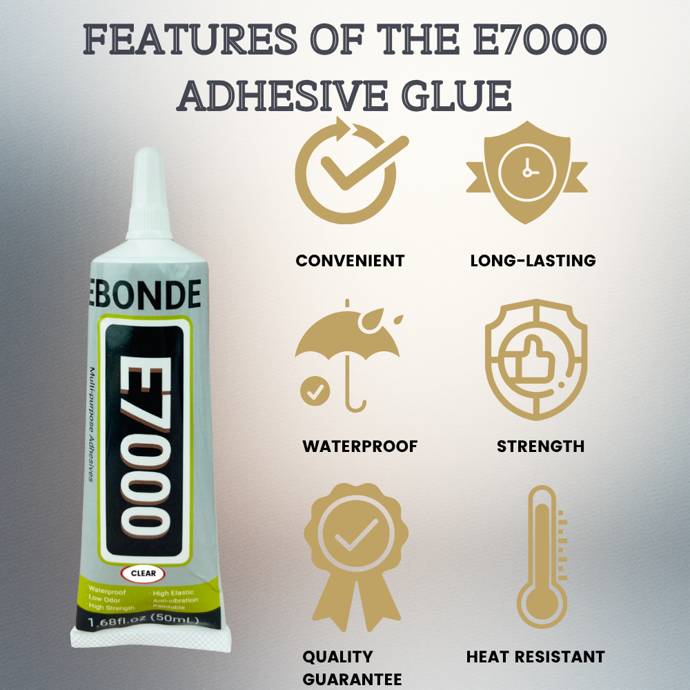 E7000 Multi-Purpose Glue - Str - Contact Cement Glue ulasan dan harga