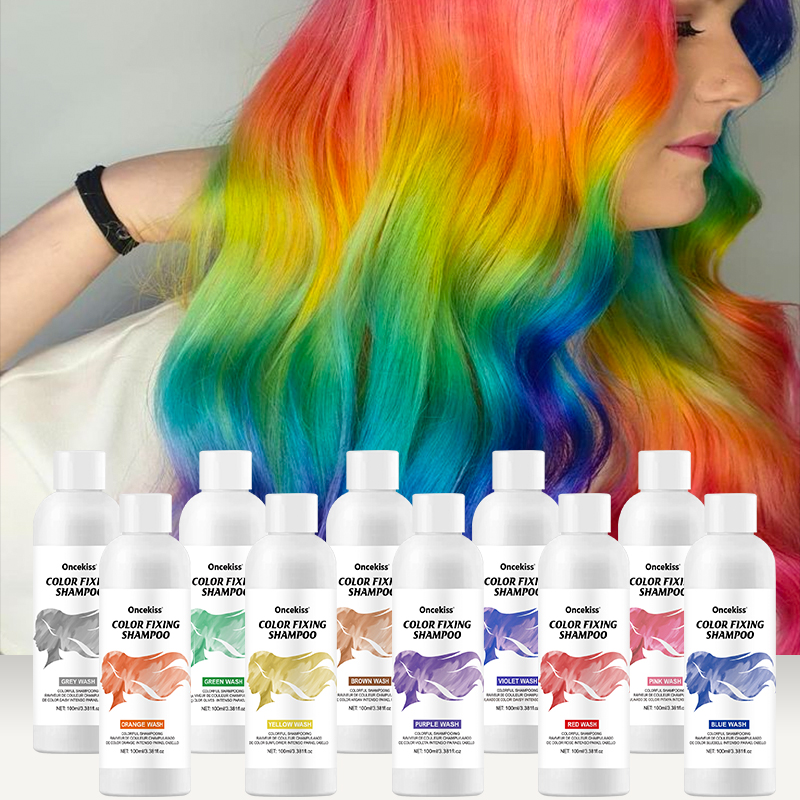 Hair Dye Shampoo,Colorful Colo - Hair Spray Color ulasan dan harga