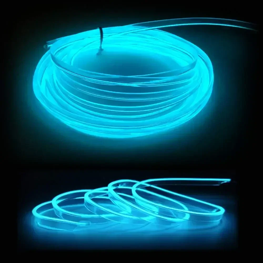 1/3/5M Car Interior Light Deco - Led El Wire ulasan dan harga