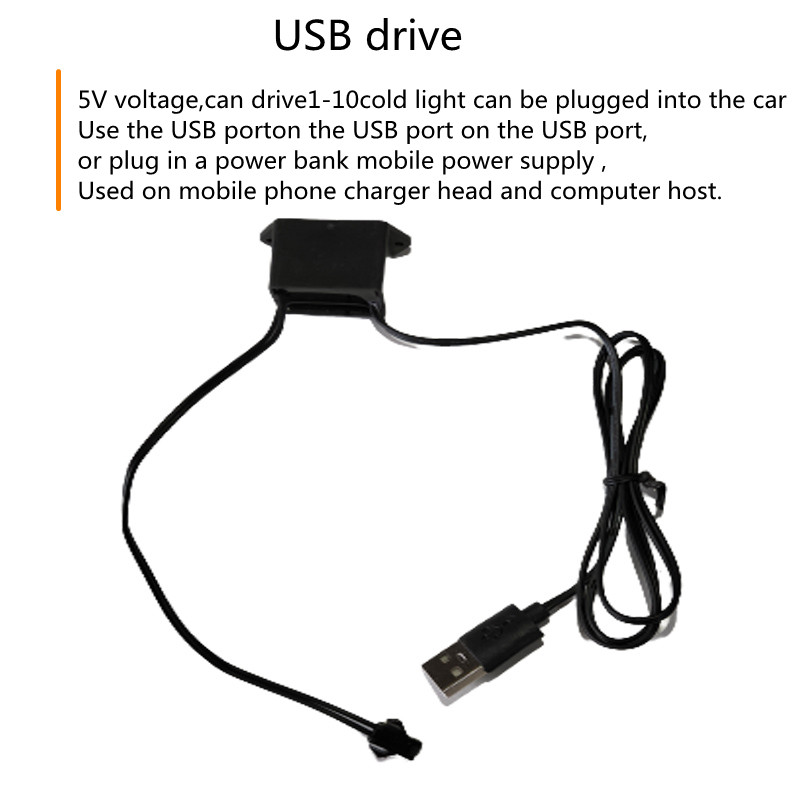 1M/3M/5M Car Interior Led Deco - Led El Wire ulasan dan harga