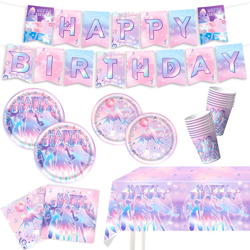 K-pop Birthday Decorations for - Cosplay Fire Prop ulasan dan harga
