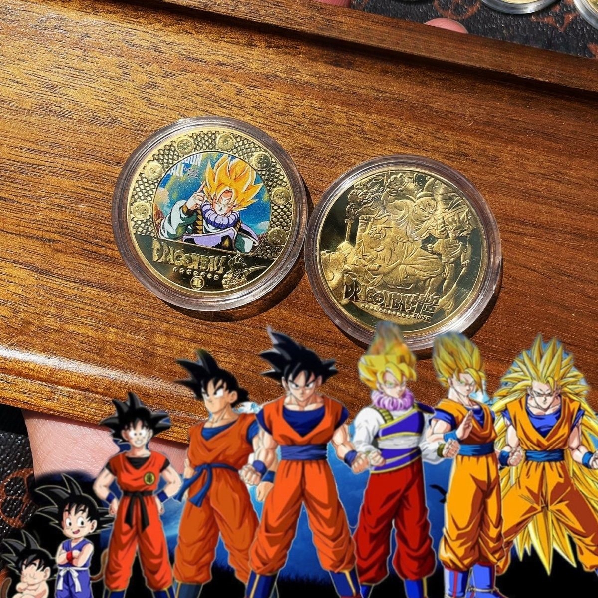 Dragon Ball Collect Gold Coin  - Cosplay Fire Prop ulasan dan harga