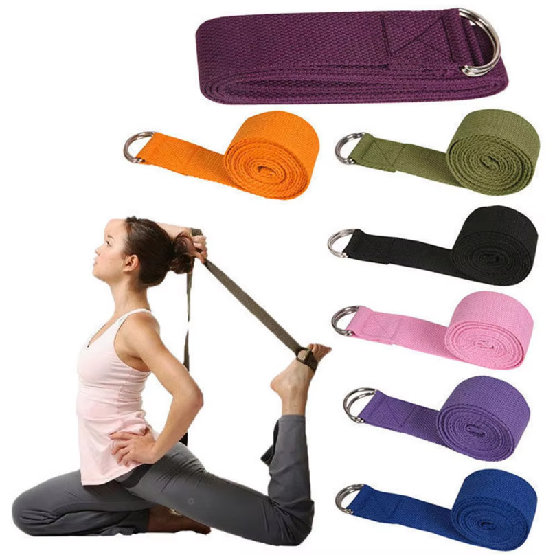 180cm Sport Yoga Strap Durable - D Ring Strap ulasan dan harga